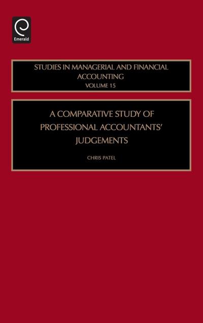Comparative Study of Professional Accountants Judgements