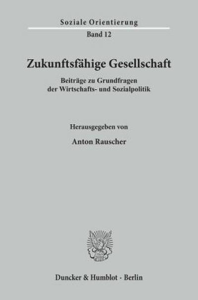 Zukunftsfähige Gesellschaft