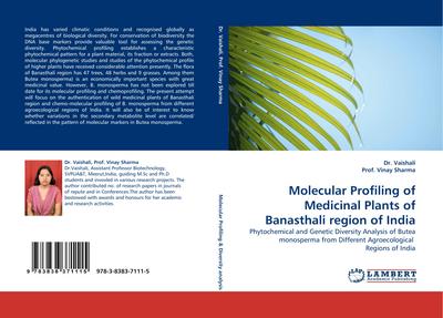 Molecular Profiling of Medicinal Plants of Banasthali region of India