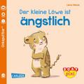 Der kleine Löwe ist ängstlich