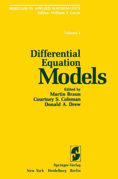 Differential Equation Models