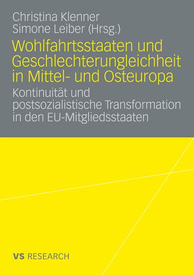 Wohlfahrtstaaten und Geschlechterverhältnisse in Mittel- und Osteuropa