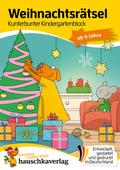 Weihnachtsrätsel - Kunterbunter Kindergartenblock 