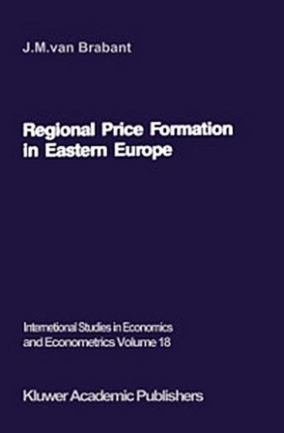 Regional Price Formation in Eastern Europe