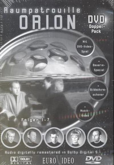 Raumpatrouille Orion, Doppel-Pack. Folgen.1-7, 2 DVDs