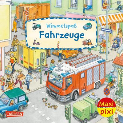 Maxi Pixi 422: VE 5: Wimmelspaß Fahrzeuge (5 Exemplare)