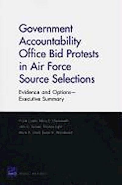 Government Accountability Office Bid Protests in Air Force Source Selections