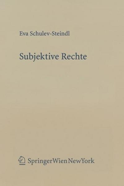 Subjektive Rechte (f. Österreich)