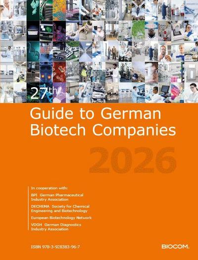 27th Guide to German Biotech Companies 2026
