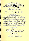 The Art of Playing the Violin