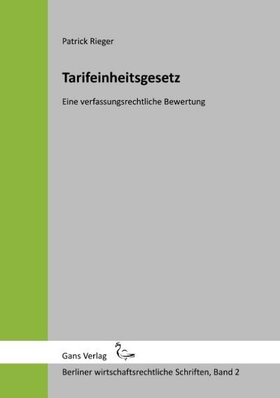 Tarifeinheitsgesetz