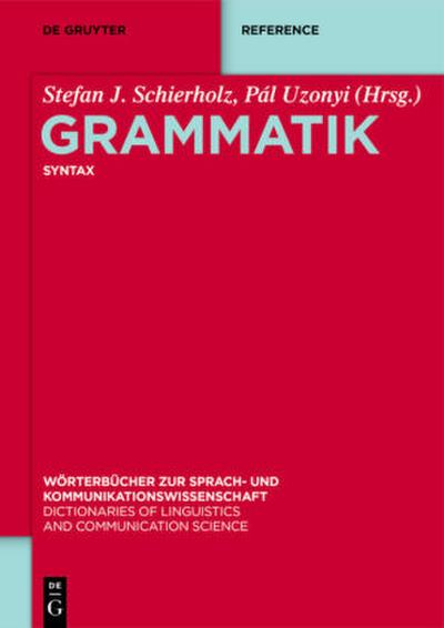 Grammatik Syntax
