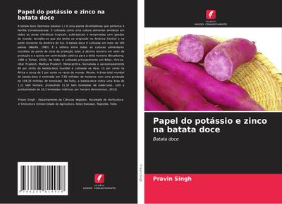 Papel do potássio e zinco na batata doce