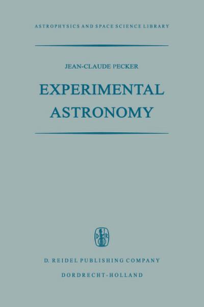 Experimental Astronomy
