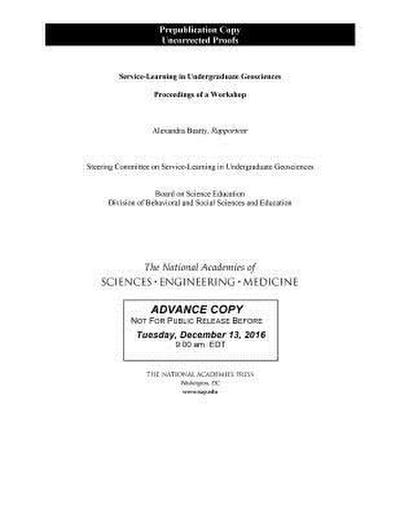 Service-Learning in Undergraduate Geosciences