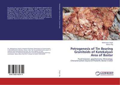 Petrogenesis of Tin Bearing Granitoids of Katekalyan Area of Bastar