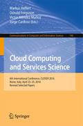 Cloud Computing and Services Science