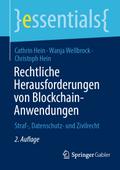 Rechtliche Herausforderungen von Blockchain-Anwend