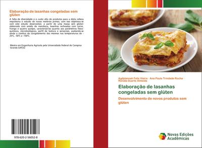 Elaboração de lasanhas congeladas sem glúten