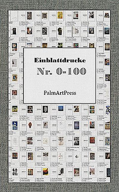 Einblattdruck Nr. 0-100