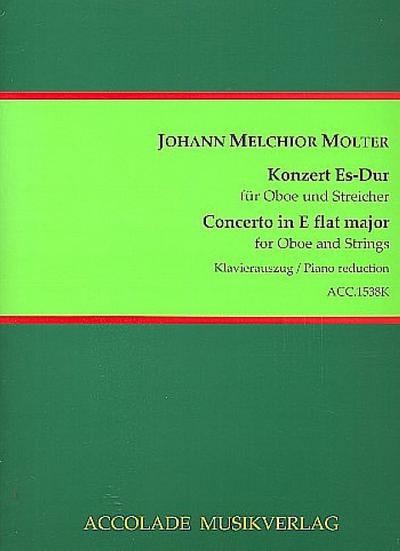 Konzert Es-Dur für Oboe und Streicherfür Oboe und Klavier
