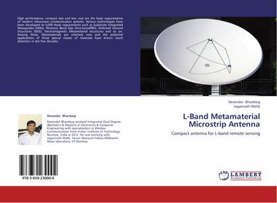 L-Band Metamaterial Microstrip Antenna