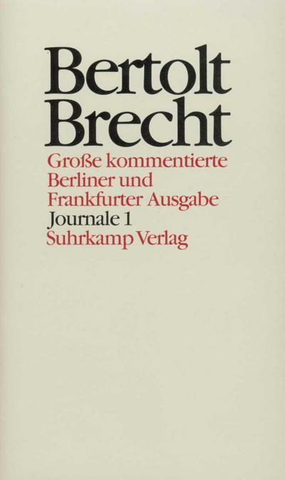 Brecht, B: Werke/ Ld/ Bd 26