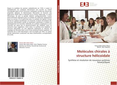 Molécules chirales   à structure hélicoidale