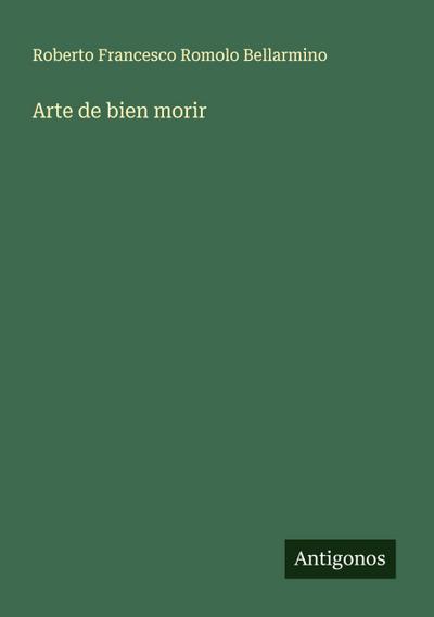 Arte de bien morir