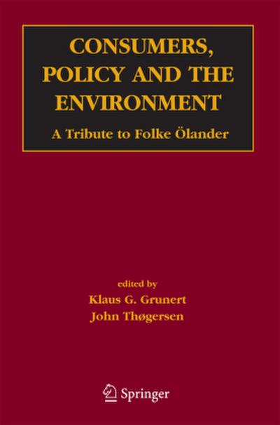 Consumers, Policy and the Environment