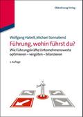 Führung, wohin führst du?: Wie Führungskräfte Unternehmenswerte optimieren - vergüten - bilanzieren