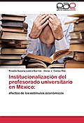 Institucionalización del profesorado universitario en México