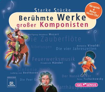 Starke Stücke. Berühmte Werke großer Komponisten, 16 Audio-CDs