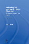 E-learning and Disability in Higher Education
