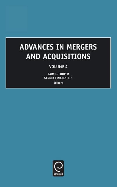Advances in Mergers and Acquisitions