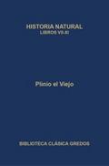 Historia natural. Libros VII-XI