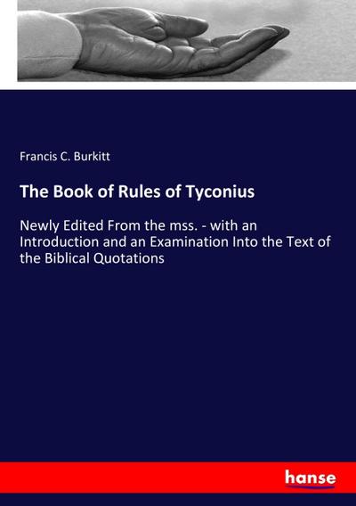 The Book of Rules of Tyconius