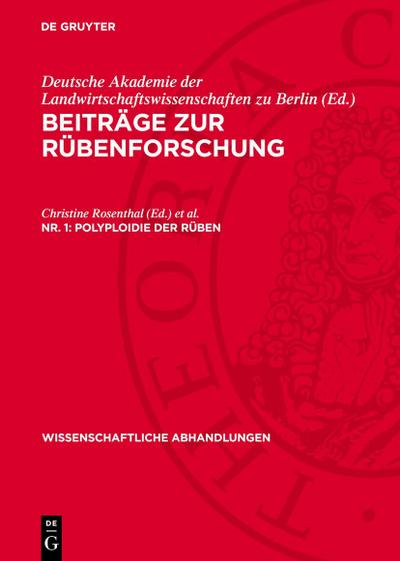 Polyploidie der Rüben