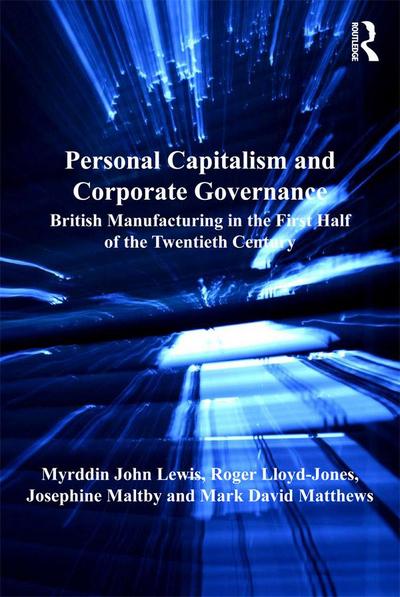 Personal Capitalism and Corporate Governance