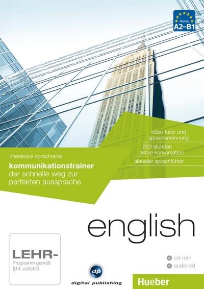 English - Interaktive Sprachreise Kommunikationstrainer, CD-ROM + Audio-CD