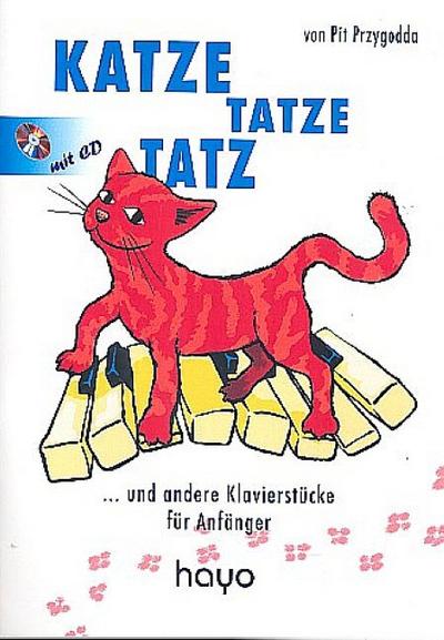 Katze Tatze Tatz (+CD)für Klavier
