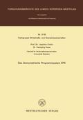 Das ökonometrische Programmsystem EPS
