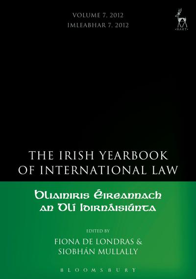 Irish Yearbook of International Law, Volume 7, 2012