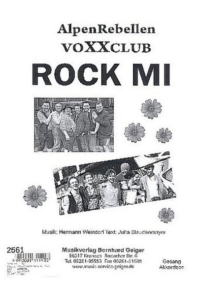 Rock mifür Akkordeon/Gesang