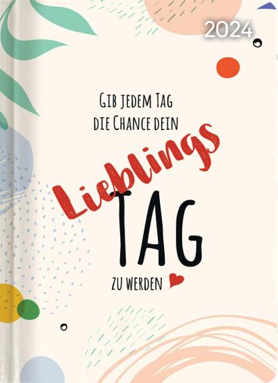 Minitimer Style Lieblingstag 2024 - Taschen-Kalender A6 - Weekly - 192 Seiten - Notiz-Buch - mit Info- und Adressteil - Alpha Edition