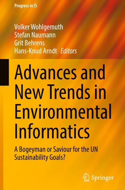 Advances and New Trends in Environmental Informatics