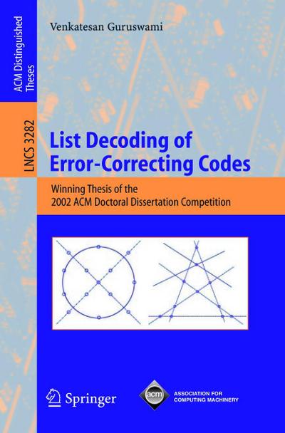 List Decoding of Error-Correcting Codes