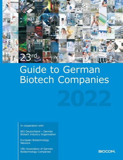 23rd Guide to German Biotech Companies 2022