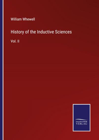 History of the Inductive Sciences