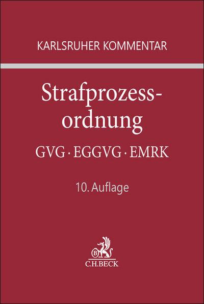 Karlsruher Kommentar zur Strafprozessordnung. StPO